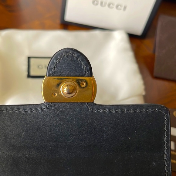 Gucci Icon Signature Key Case Black - Picture 6 of 7